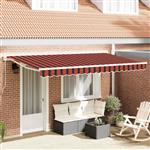 vidaXL Vervangingsdoek voor zonnescherm Multikleur 400 x 200 cm Canvas