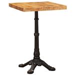 vidaXL Bistrotafel Bruin 50 x 50 x 76 cm Massief Mango Hout
