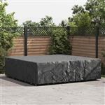 vidaXL Hoes voor tuinmeubelen Zwart 260 x 260 x 70 cm 420D