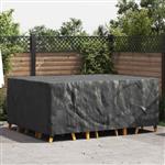 vidaXL Hoes voor tuinmeubelen Zwart 220 x 190 x 85 cm 420D