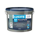 Lucite Housepaint Zwart 1021T - 12 Liter