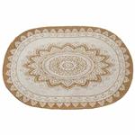 vidaXL Tapijt Bruin 122 x 183 cm Jute