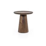 Bijzettafel Ron 46x49 - bruin