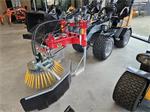 Onkruidborstel Hydraulisch zwenkbaar en schuinstelling met Joystick KEMP