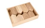 Plateau met houten huisjes (8)