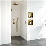 Nisdeur Compleet Just Creating Profielloos 90x200 cm Goud