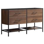 Onderkast Differnz Industrial 139 cm Bruin