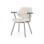 Stoel Jon met arml - beige Maywood