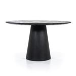 Eettafel Aron rond 130 - zwart