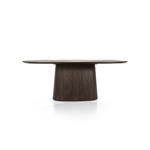 Eettafel Aron ovaal 200x110  - bruin