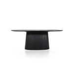 Eettafel Aron ovaal 200x110 - zwart