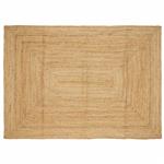 vidaXL Gebied Tapijt Beige 240 x 340 cm Jute