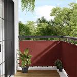 vidaXL Balkonscherm Terracotta 90x1000 cm 100% Polyester Oxford