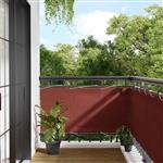 vidaXL Balkonscherm Terracotta 75x800 cm 100% Polyester Oxford