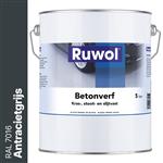 Ruwol Betonverf Antracietgrijs (RAL 7016) 5 liter