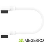 Corsair iCUE LINK Cable, 2x 135mm with Slim 90° connectors Wit