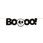 Letterbanner Booo 2m - Halloween Boo