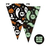 Slinger Papier 6m Glow in the Dark Halloween Boo 20x30cm