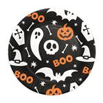8 Papieren Borden 23cm Halloween Boo