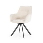 Eetkamerstoel Bliss met arml. - beige