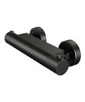 Brauer Stripe opbouw douche thermostaatkraan mat zwart