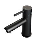 Brauer Stripe lage opbouw wastafelmengkraan model A mat zwart