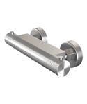 Brauer Stripe opbouw douche thermostaatkraan RVS-kleurig geborsteld PVD