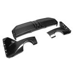 dit betreft een BMW G20 G21 3 Serie LCI Carbon P diffuser set