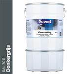 Ruwol 2K Epoxy Vloercoating Donkergrijs (RAL 7011) 10 kg