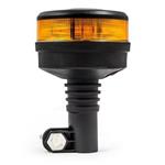 LED zwaailamp | amber met amber lens | R65 | 12-24V | DIN-voet