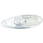 Fristom LED markeringslicht wit | 12-36V | 50cm. kabel