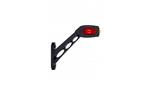 Horpol Rechts | LED breedtelamp rood | wit | amber | 12-24V | 35cm. kabel