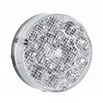 LED mistlicht rond, transparante lens 12-24V 50cm kabel