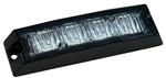 ElectraQuip LED flitser 4 LED's | R65 | slimline | amber | 10-30V