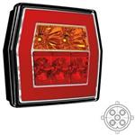 Fristom LED compact achterlicht zonder kentekenverlichting | 12-36V | 5-PIN