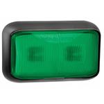 LED Autolamps LED markeringslicht groen | 12-24V | 40cm. kabel