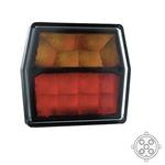 Fristom LED compact achterlicht | 12V | met kentekenverlichting 5-PIN