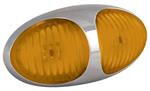 LED Autolamps LED markeringslicht amber | 12-24V | 10cm. kabel