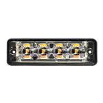ElectraQuip Ultra platte slimline LED flitser 4 LED's | wit | 10-30V