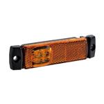 Fristom LED markeringslicht amber | 12-36V | 5m. kabel