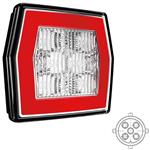 Fristom LED achteruitrijlicht met achterlicht | 12-24V | 5-PIN aansluiting
