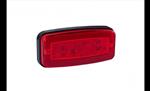 Horpol LED markeringslicht rood | 12-24V | 50cm. kabel