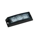 ElectraQuip LED flitser 3 LED's | slimline | R65 | Blauw | 10-30V