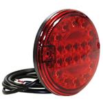 Horpol LED slimline hamburger mistlicht | 12-24V | 150cm. kabel