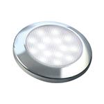 LED Autolamps Ultraplatte LED interieurverlichting | chroom | 12V | koud wit licht