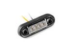 Fristom LED markeerlicht dual color wit/amber 12-24V 0,15m. kabel