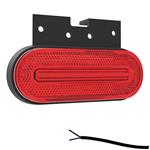 Fristom LED markeringslicht rood | 12-24V | 50cm. kabel