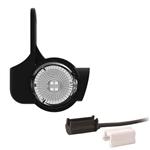 Fristom Links | LED breedtelamp met korte steel | 12-24V | 1,5mm². connector