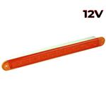 LED Autolamps LED knipperlicht slimline amber lens | 12V | 40cm. kabel