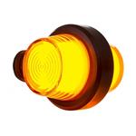 Horpol LED pendellamp amber | korte steel | matte lens | 12-24V